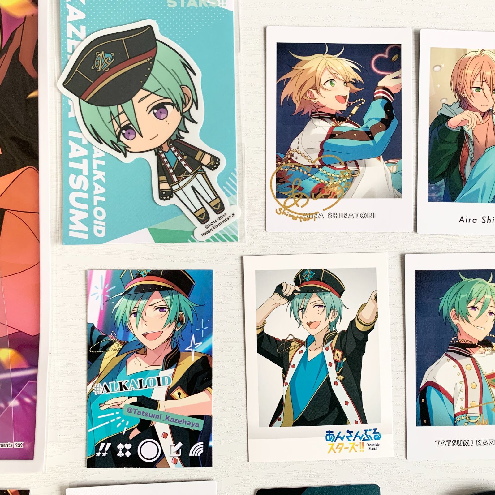 あんさんぶるスターズ ALKALOID グッズセット 紙類 カード ぱしゃっつ