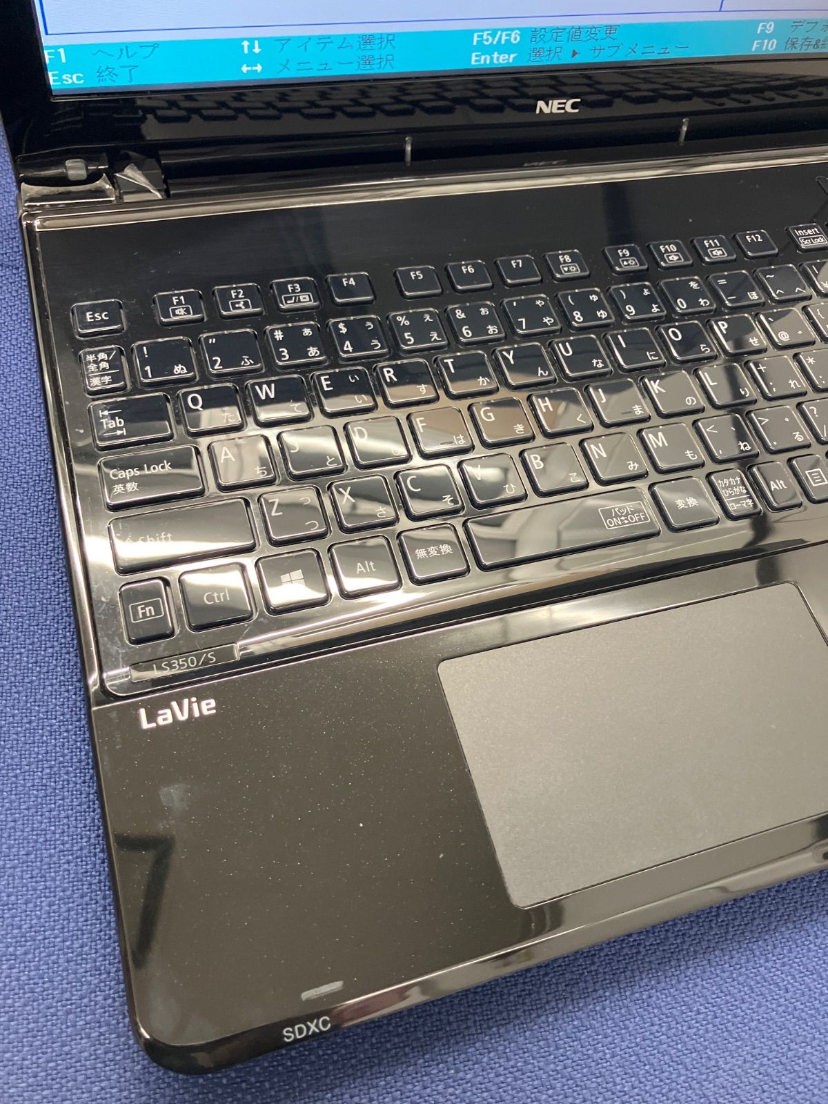 ノートPC ジャンク NEC LaVie PC-LS350SSB-J CORE i3 4000M 2400MHz