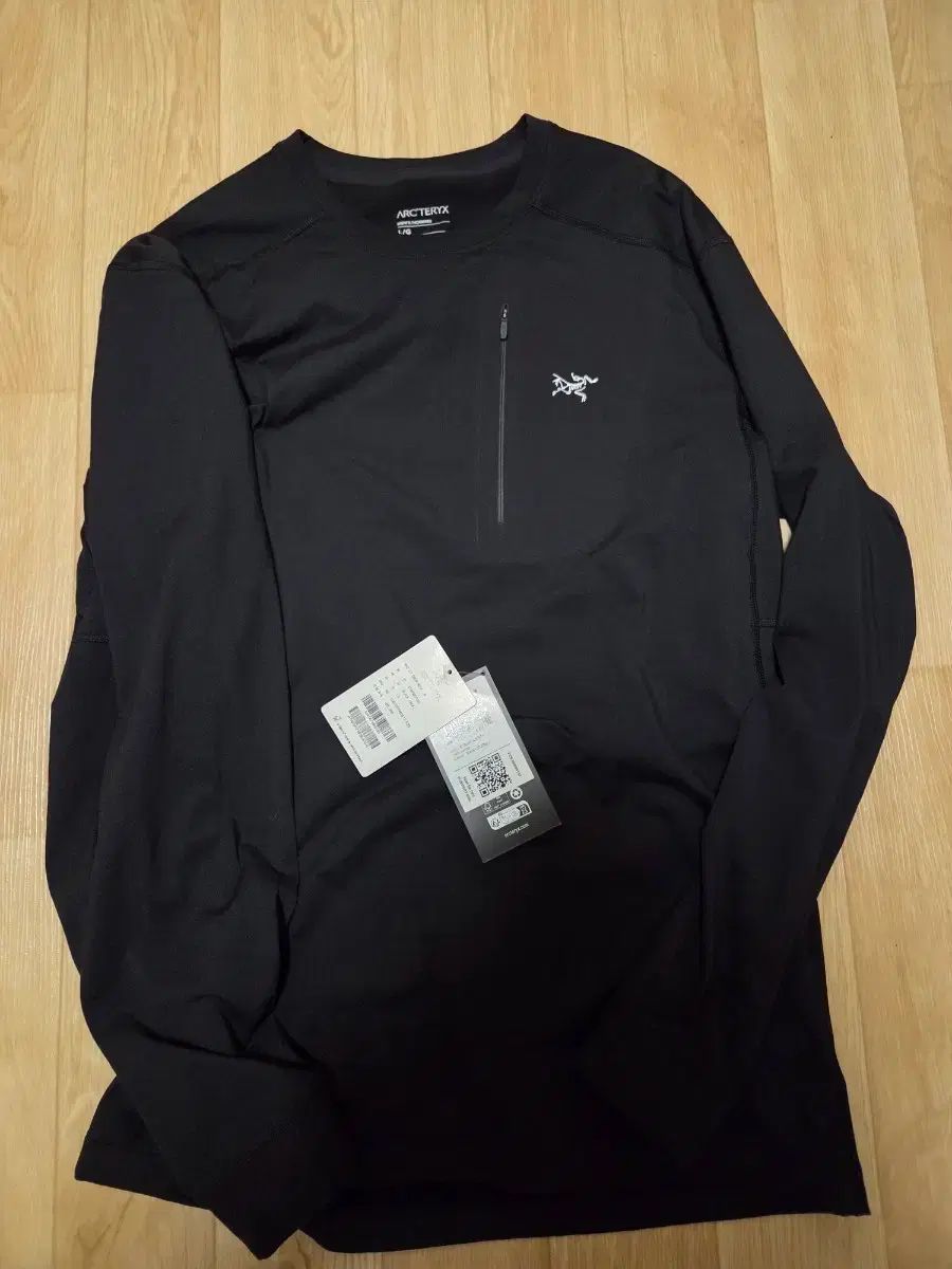 ARC'TERYX アークテリクス ロLT クルーネック 長袖Tシャツ ブラック L