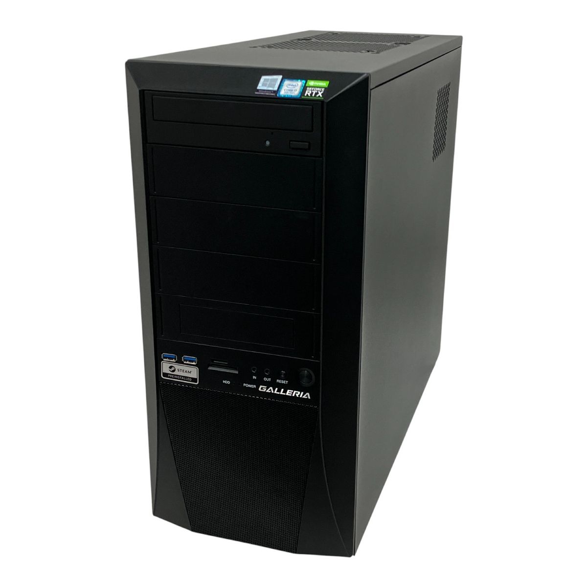 Thirdwave GALLERIA XF デスクトップ パソコン i7 9700K 16GB HDD 2TB