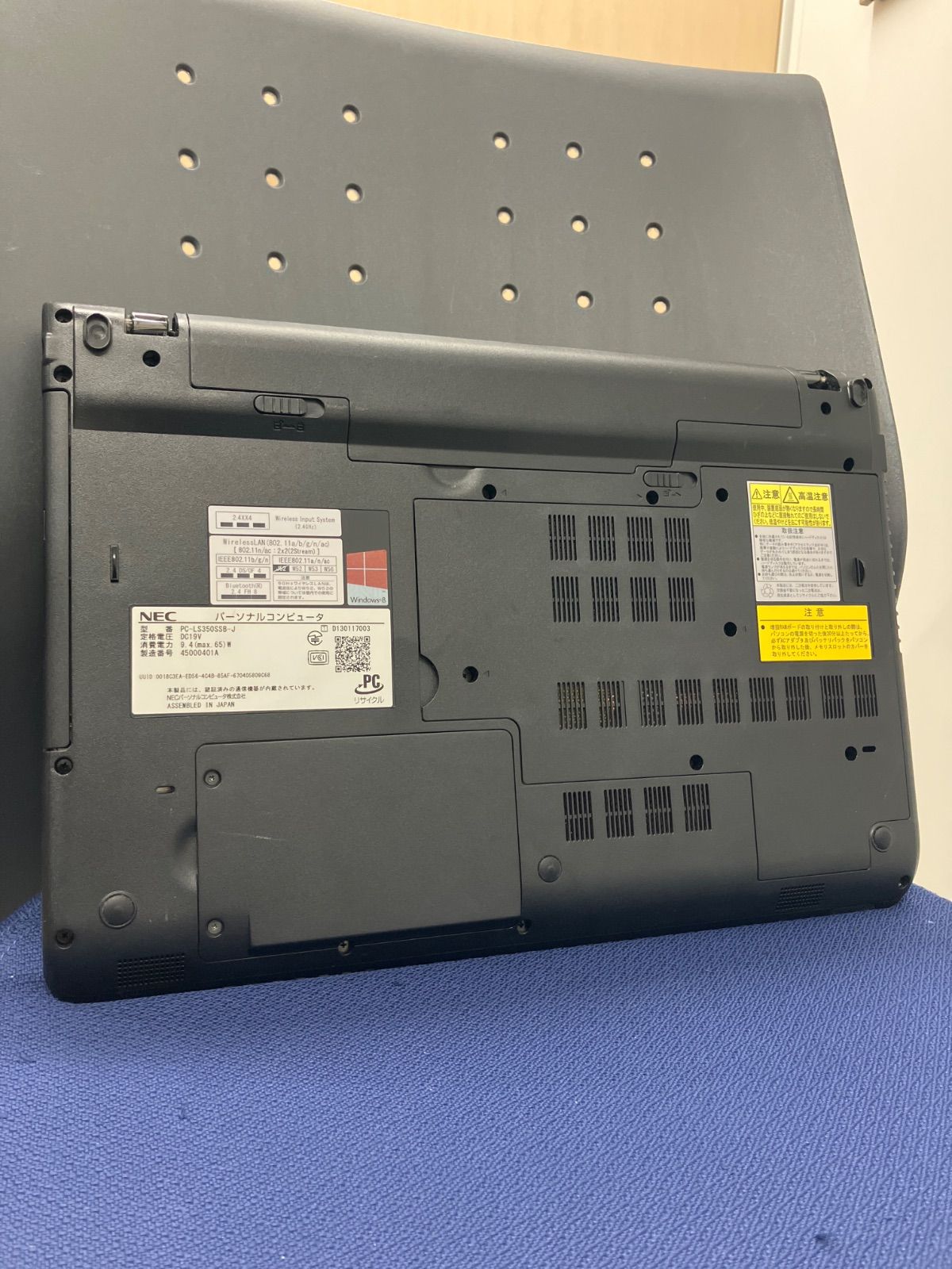 ジャンク NEC PC-LS350SSB-J CORE i3 ノートPC - メルカリ