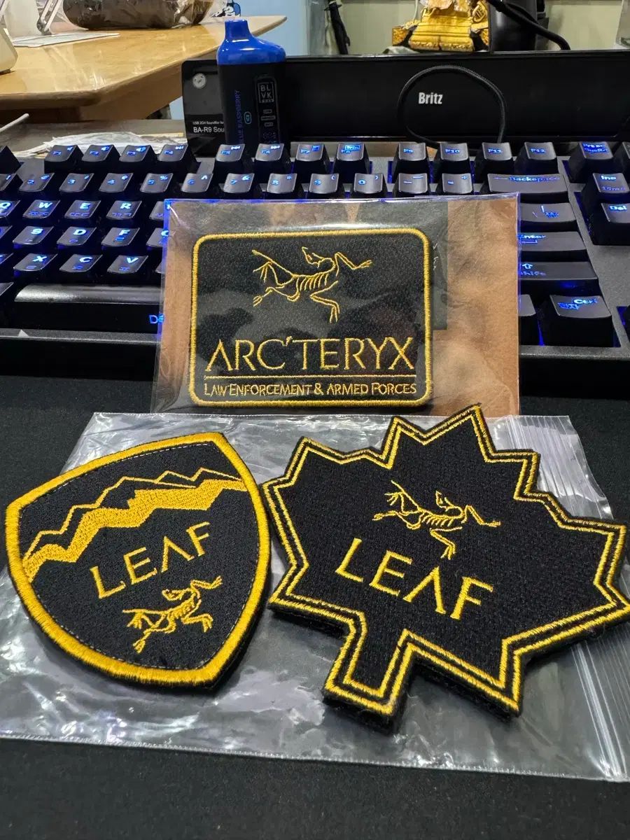 アークテリクス LEAF パッチ 3種