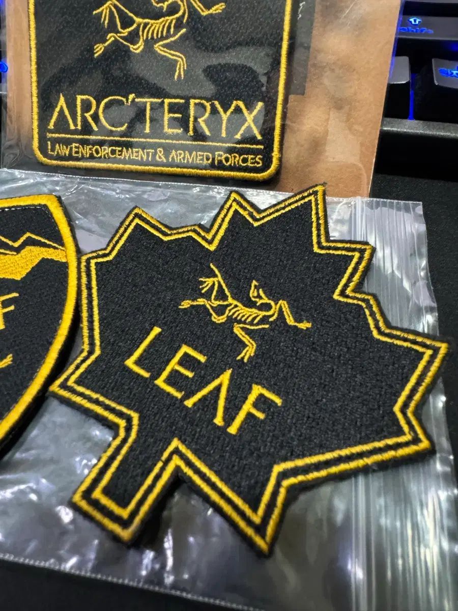 アークテリクス LEAF パッチ 3種