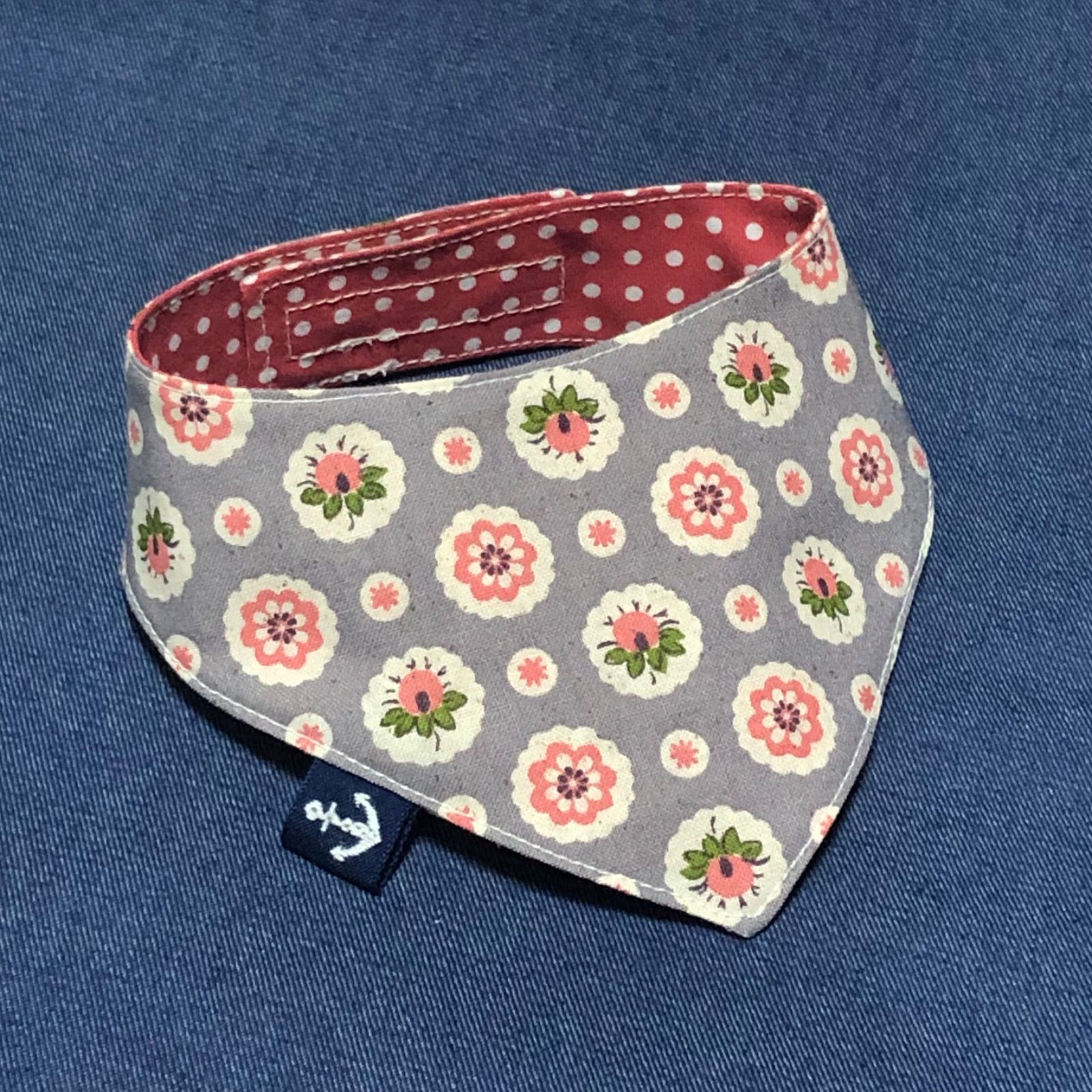 ☘️No.3201☘️ 犬猫用 リバーシブル バンダナ スタイ Sサイズ