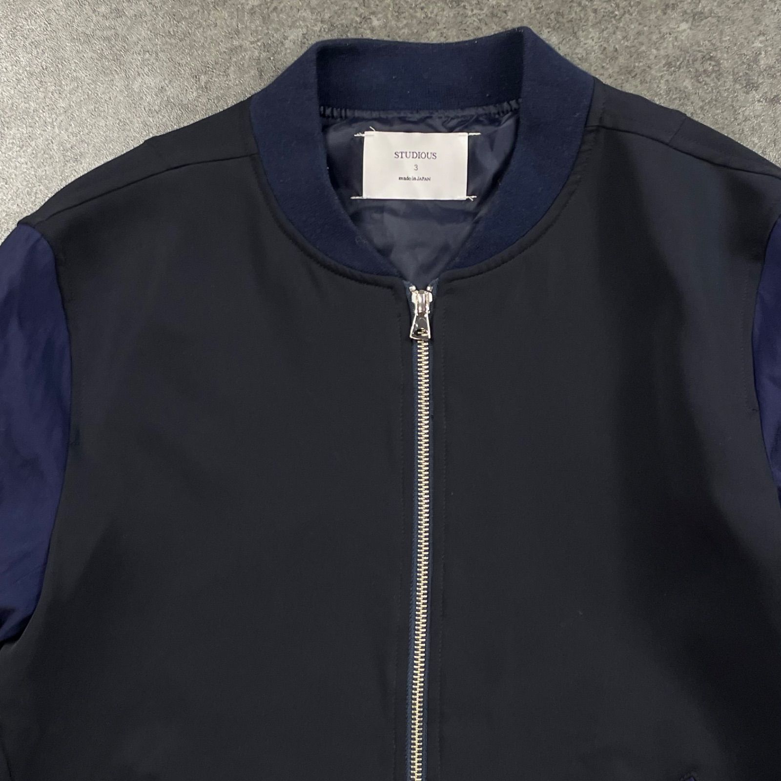 日本製 STUDIOUS Blouson ステュディオス ブルゾン MA-1 フライト 