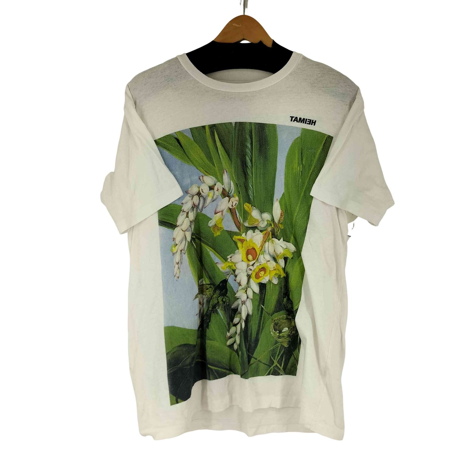 カバンドズッカ CABANE de ZUCCa S/S フロントプリントTシャツ メンズ JPN：M 