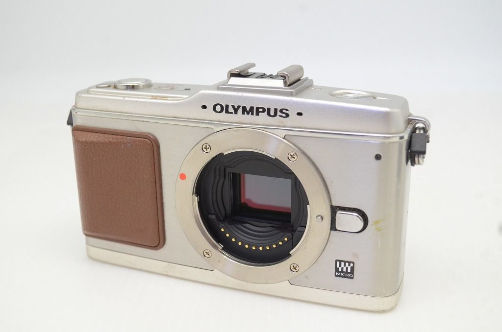 OLYMPUS オリンパス PEN E P 2 ボディ ミラーレス一眼カメラ シルバー 251202 q