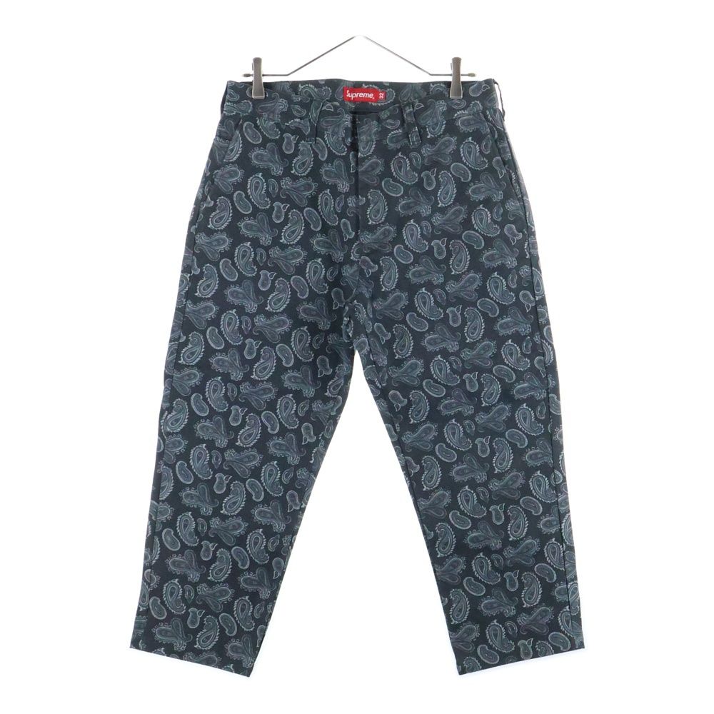 SUPREME (シュプリーム) 13AW Paisley Work Pant ペイズリー柄