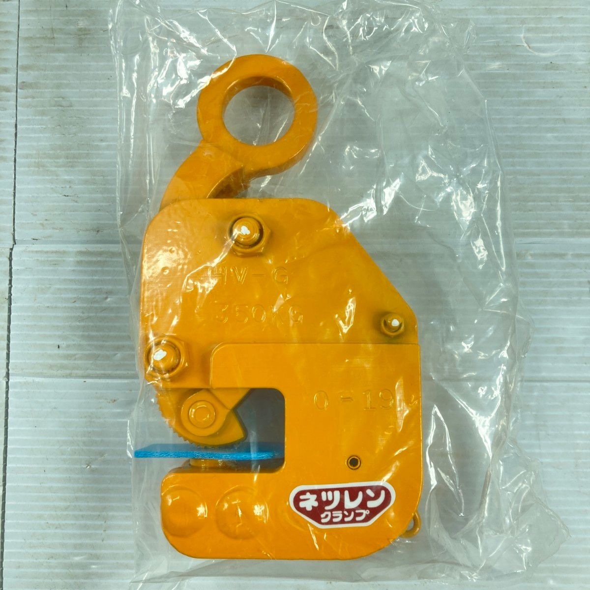 三木ネツレン ネツレン竪吊 横吊兼用 クランプ350 kg クランプ範囲 0 19 mm HV-G オレンジ