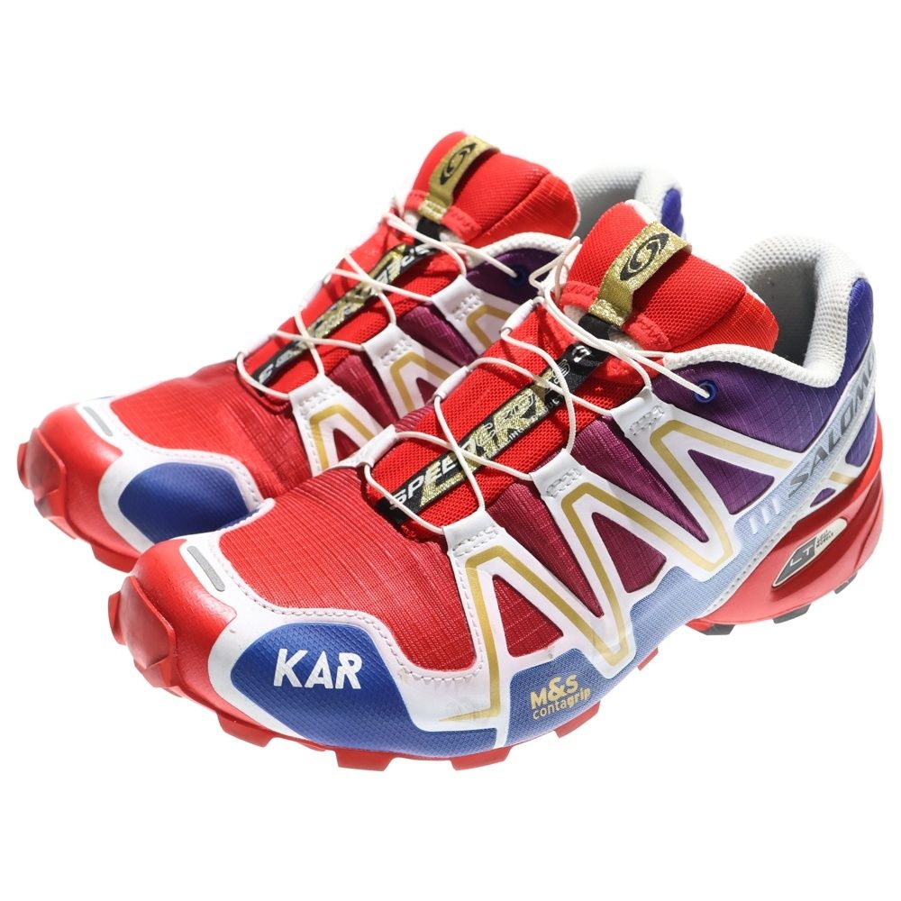 SALOMON (サロモン) SPEEDCROSS 3 KAR ローカットスニーカー レッド