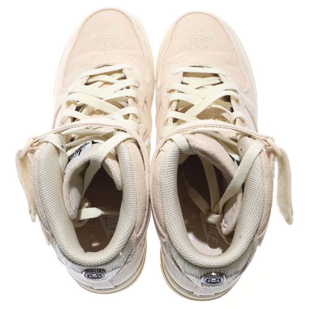 NIKE (ナイキ) ×STUSSY AIR FORCE 1 '07 MID SP Fossil DJ7841-200
