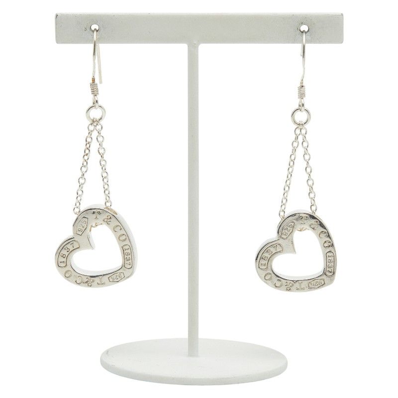 ティファニー 1837 ハート スイング フックピアス SV925 シルバー