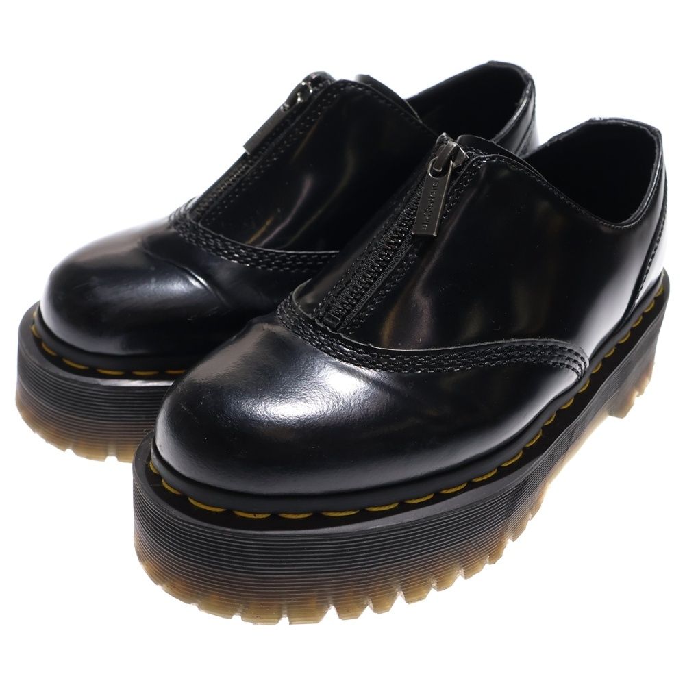 Dr.Martens ドクターマーチン AURIAN 2 QUAD オーリアン ツー クアッド レザー ジップアップ ブーツ レディース ブラック