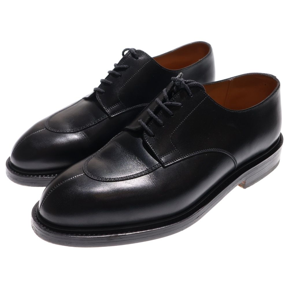 J M WESTON ジェイエムウエストン 598 SPLIT TOE CLASSIC DERBY Uチップ スプリットトゥ クラシックダービー レザーシューズ ブラック