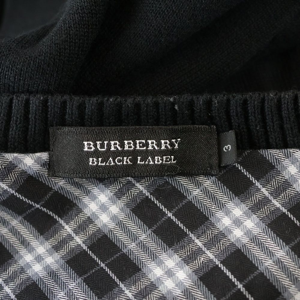 BURBERRY BLACK LABEL (バーバリー ブラックレーベル) 胸エンブロイ