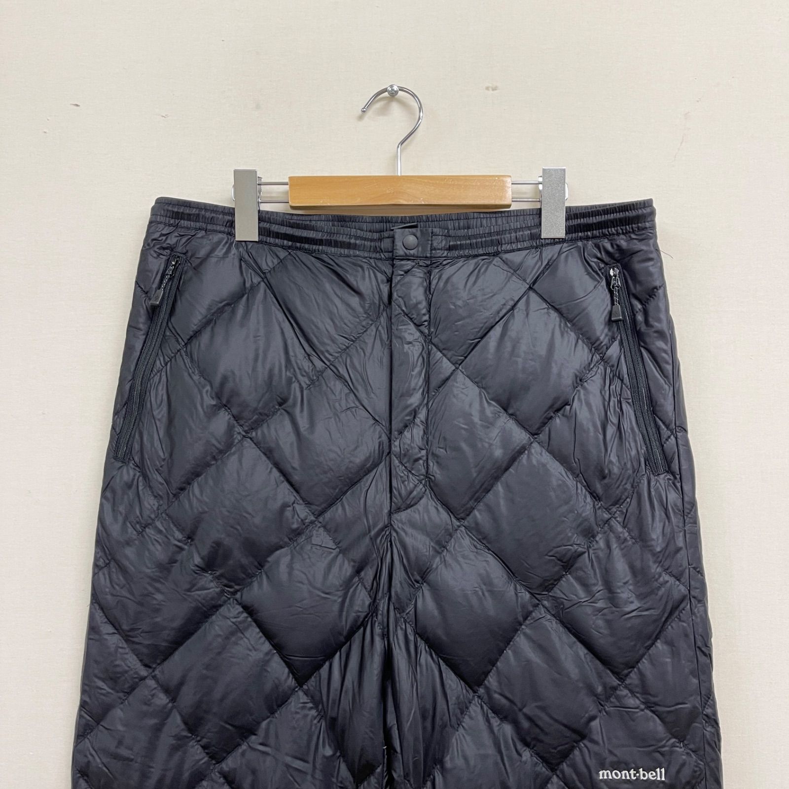モンベル スペリオダウンパンツ XL ブラック キルティング ダウン