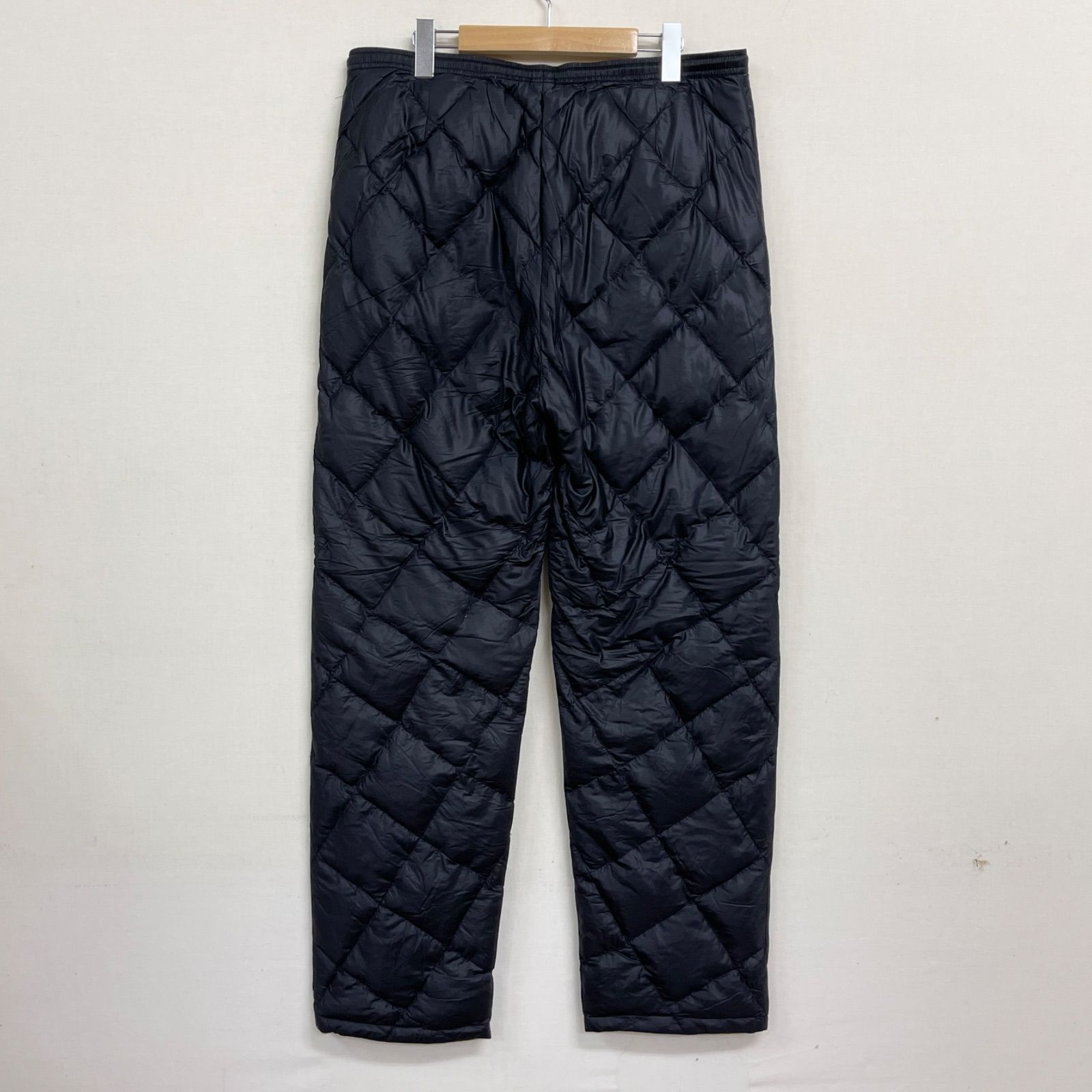モンベル スペリオダウンパンツ XL ブラック キルティング ダウン