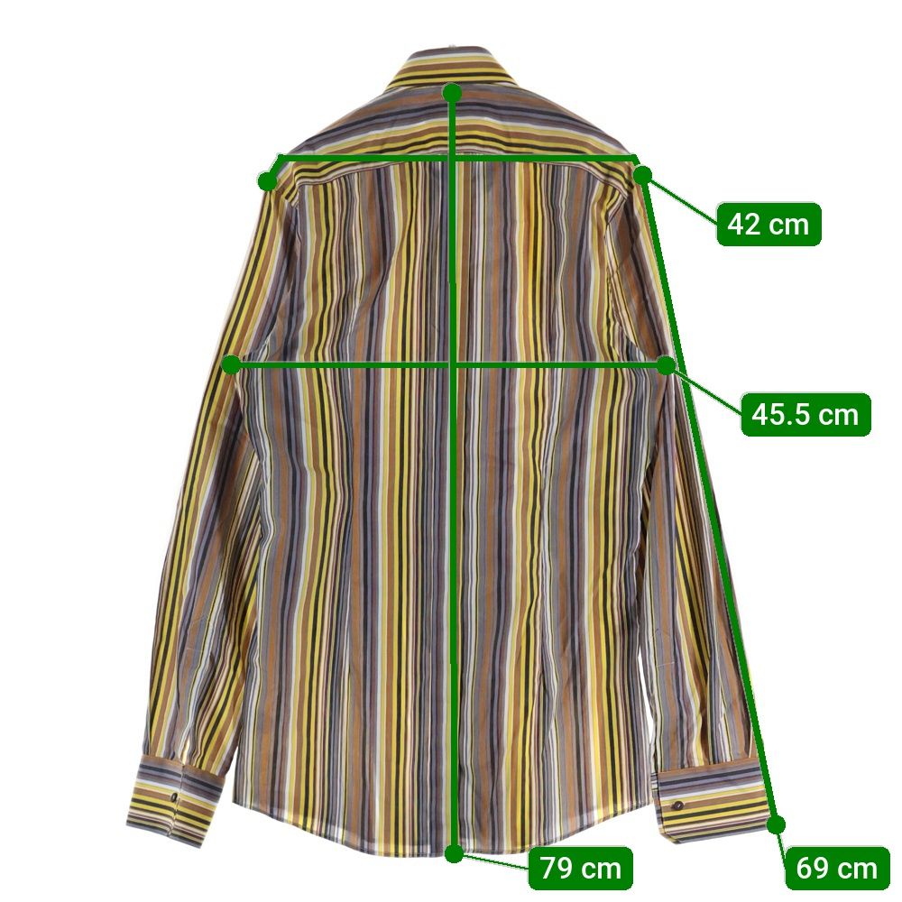 DOLCE & GABBANA (ドルチェアンドガッバーナ) GOLDライン ストライプ柄