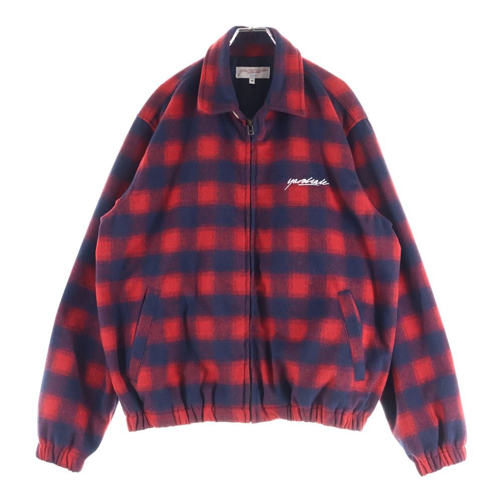 YARDSALE ジップアップジャケット M 黒 赤 yardsale ヤードセール