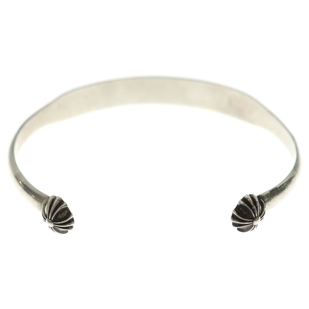 CHROME HEARTS クロムハーツ フラットCHプラスバングル シルバーブレスレット シルバー