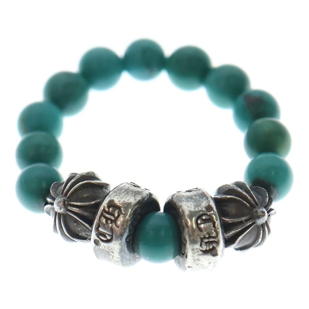 CHROME HEARTS クロムハーツ BEAD RING ビーズリング シルバー ターコイズ