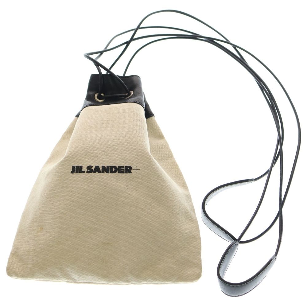 JIL SANDER + (ジルサンダープラス) セール中 ドローストリング レザー