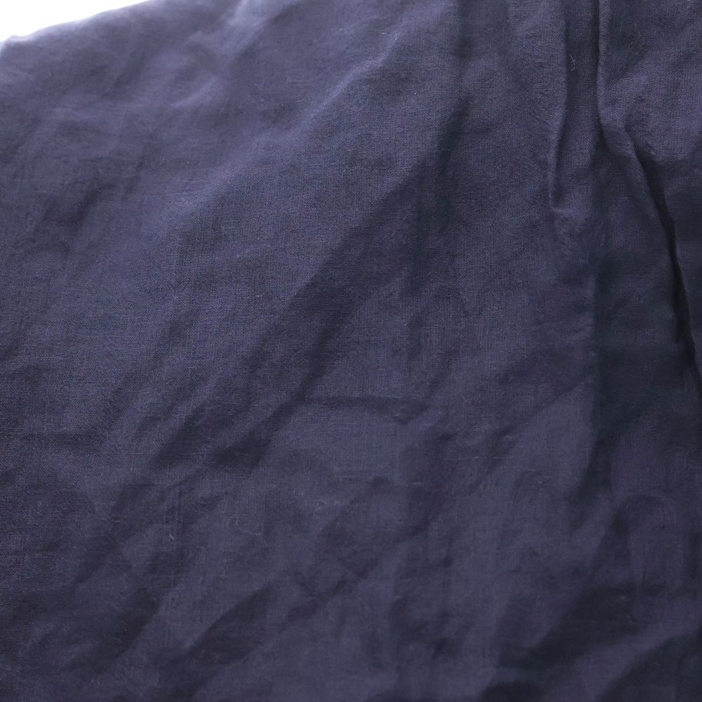 Yohji Yamamoto POUR HOMME ヨウジヤマモト プールオム SAMPLE シルク混 大判ストール ネイビー HO L 07 436