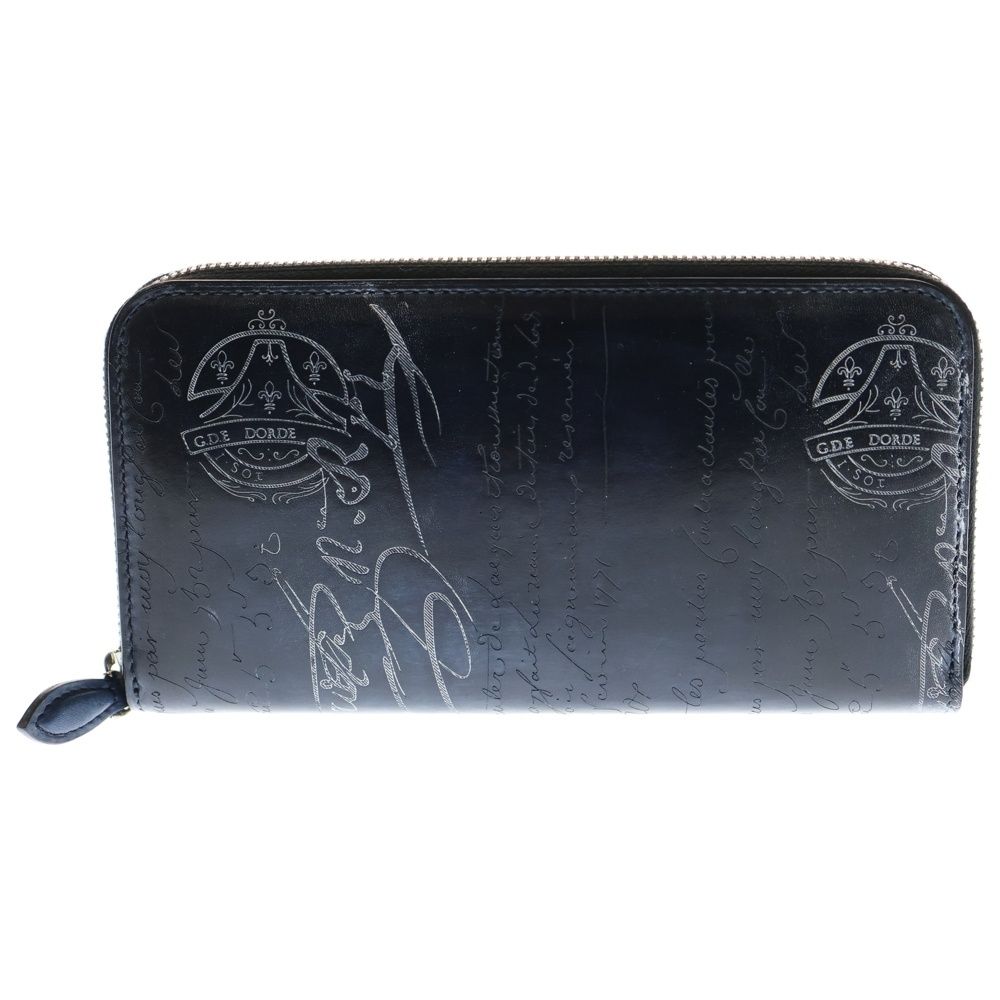 Berluti (ベルルッティ) カリグラフィ ラウンドファスナー イタウバ