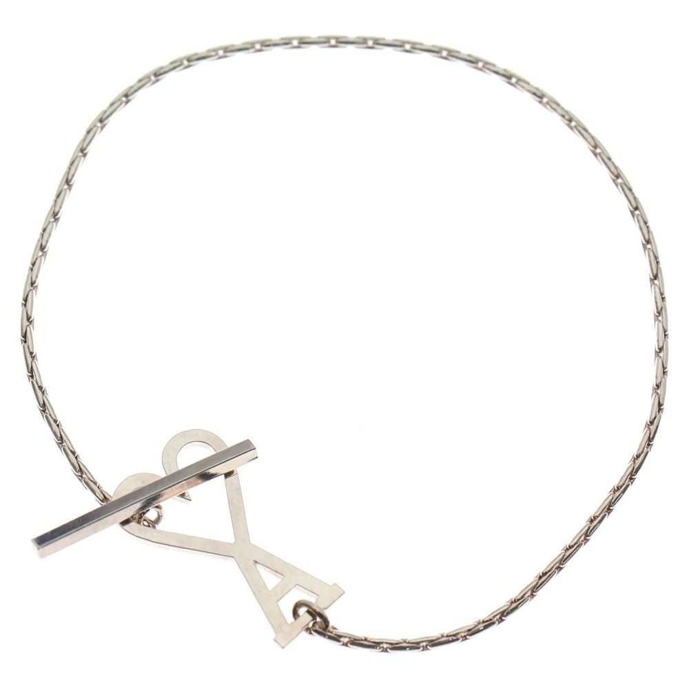 AMI Alexandre Mattiussi アミアレクサンドルマテュッシ ロゴ アンカー チェーン ブレスレット シルバー UJW 917 361