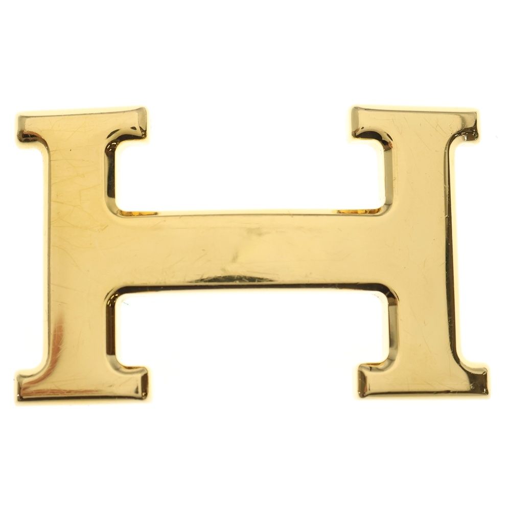 HERMES エルメス Hバックル ロゴ ゴールド