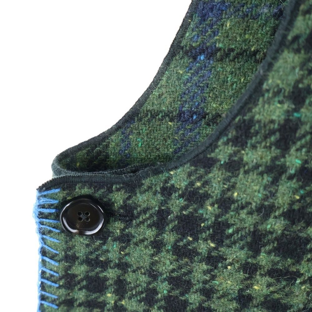 MARNI (マルニ) 22AW チェックノースリーブウールコート ロングコート