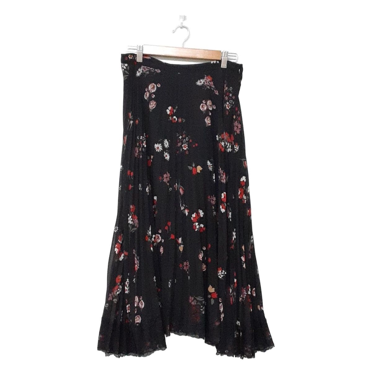RED VALENTINO(レッドバレンチノ) ロングスカート サイズ42 L