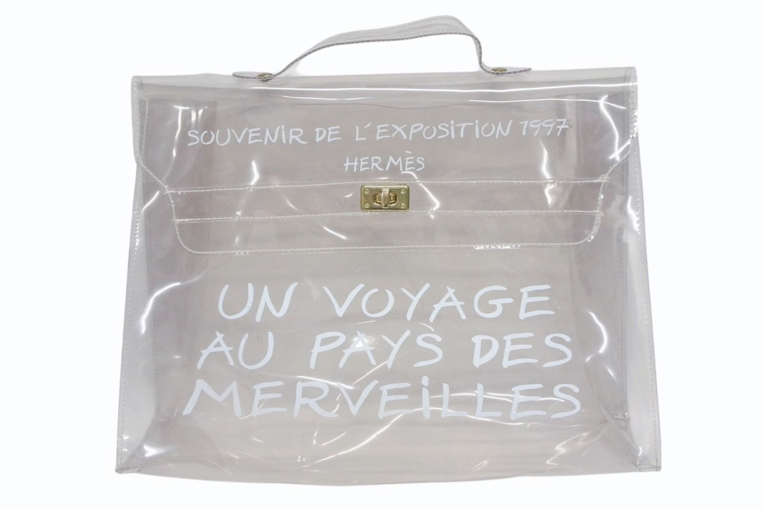 HERMES エルメス ビニールケリー 不思議の国 エルメスへの旅展