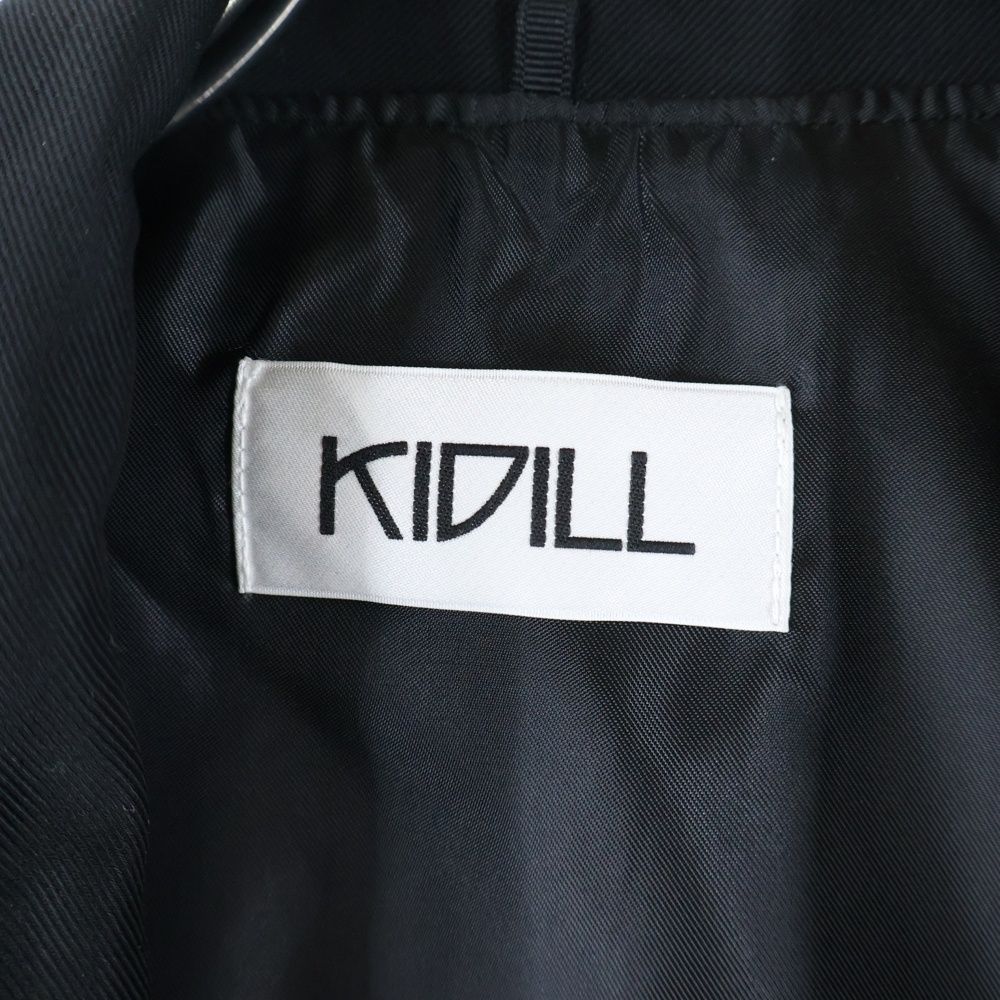 KIDILL (キディル) 22AW RIDERS COAT ウールレーヨン オーバー