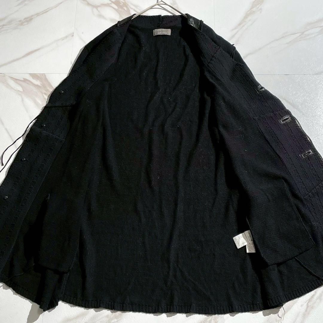 Yohji Yamamoto ボンディングレザーハギカーディガン2019ss 【公式通販】
