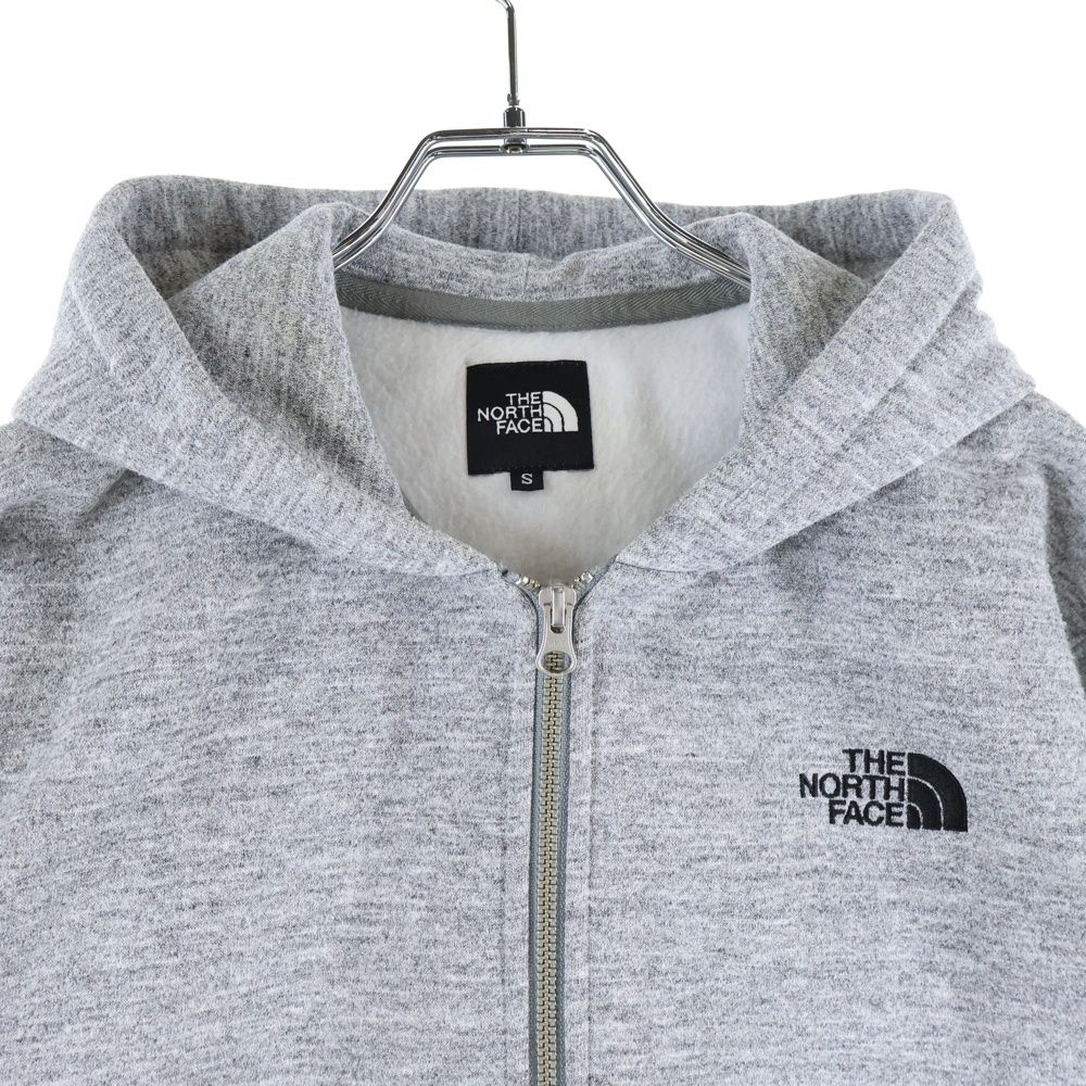 【極美品】ノースフェイス　スクエアロゴフーディ　パーカー　グレー　NT61836 THE NORTH FACE（ザ ノースフェイス） ポイント10% ザ ノース フェイス