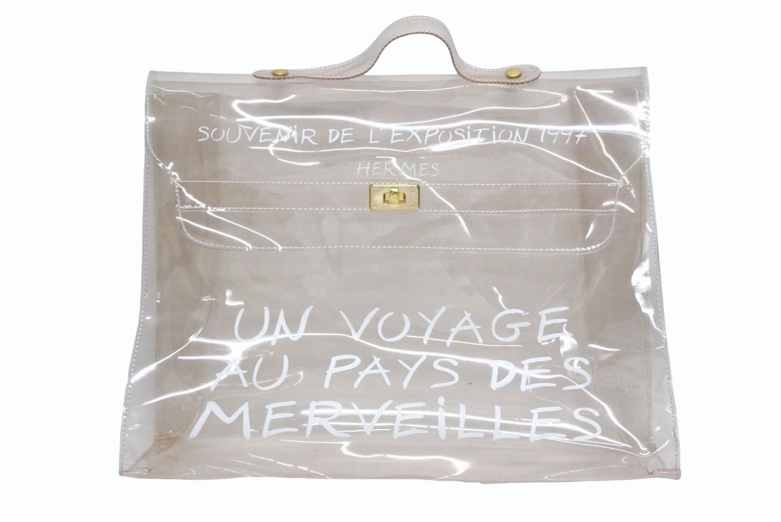 HERMES エルメス ビニールケリー 不思議の国 エルメスへの旅展