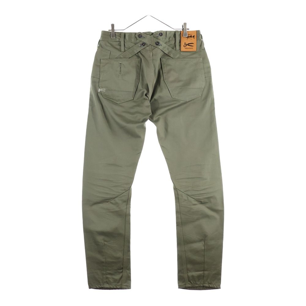 DENHAM デンハム ミリタリー コンバット パンツ カーキ