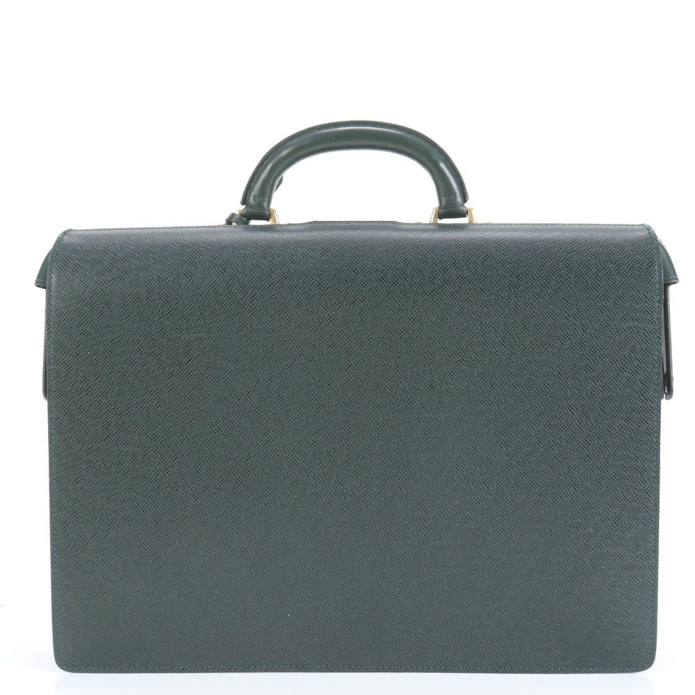 美品☆ルイヴィトン ビジネスバッグ タイガ レザー ダークグリーン A4 楽天市場】【バッグ】LOUIS VUITTON ルイ ヴィトン タイガ ボルガ 書類