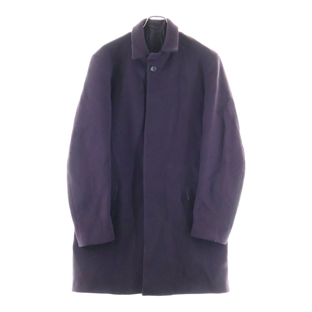 JIL SANDER (ジルサンダー) ウールロングコート パープル 120310 JIL SANDER (ジルサンダー) ウールロングコート パープル 120310