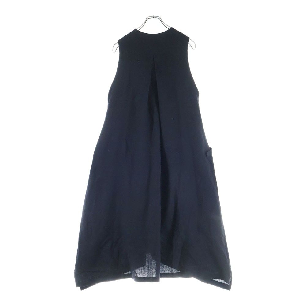 Y s ワイズ ノースリーブウールワンピース レディース ブラック YY D 03 119