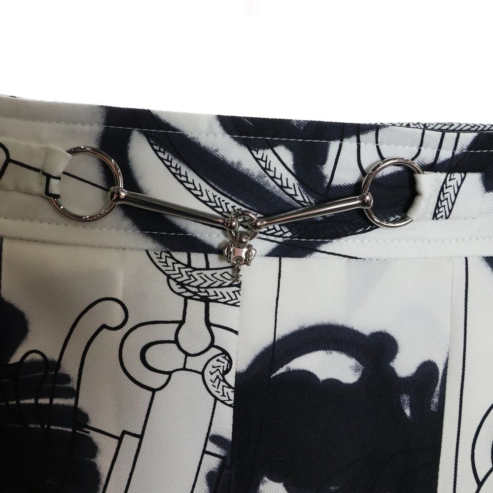 HERMES (エルメス) 22SS ツイルレーヌ ホースビット シルク 総柄  