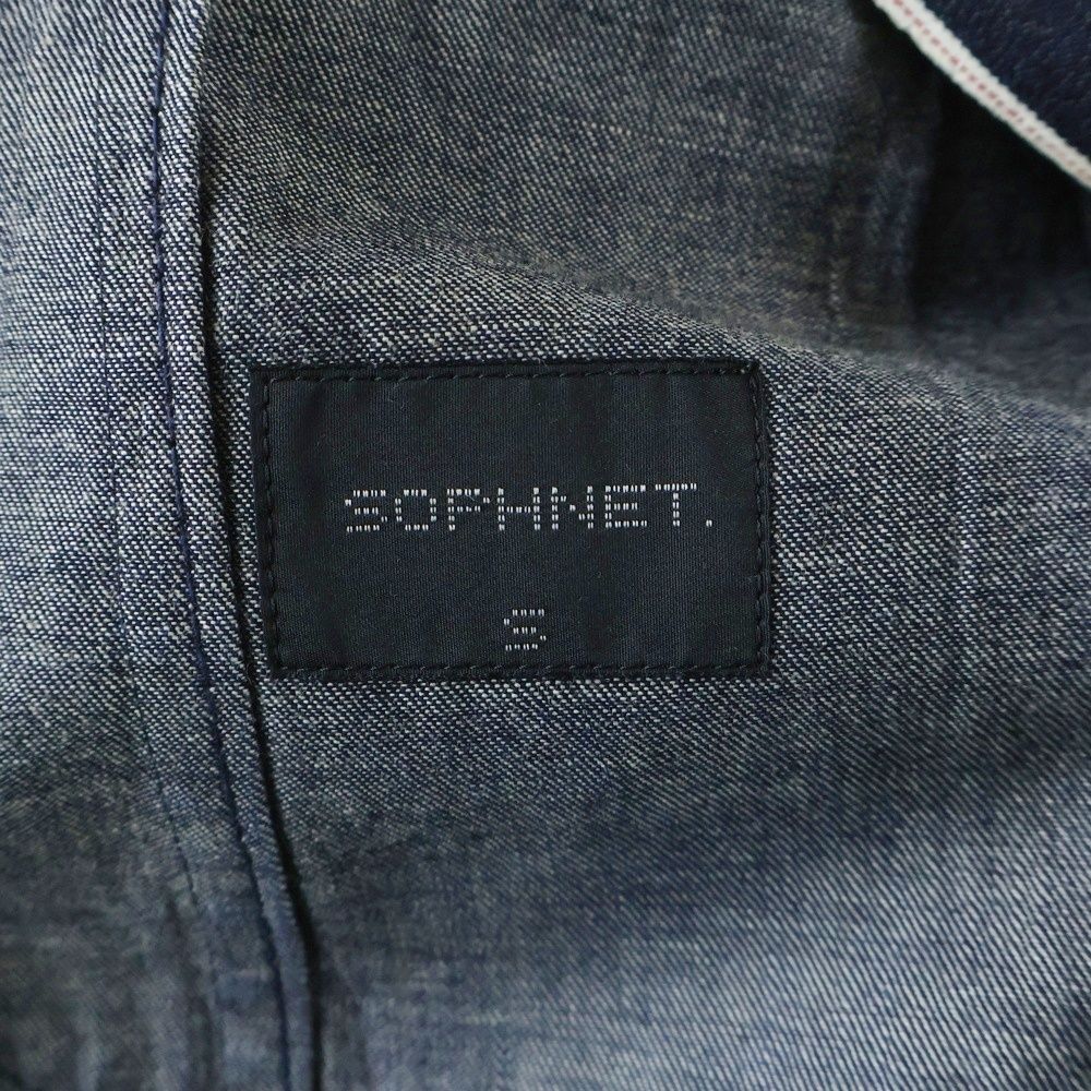 SOPHNET. (ソフネット) 2B Denim jacket 2ボタンデニムジャケット SOPH