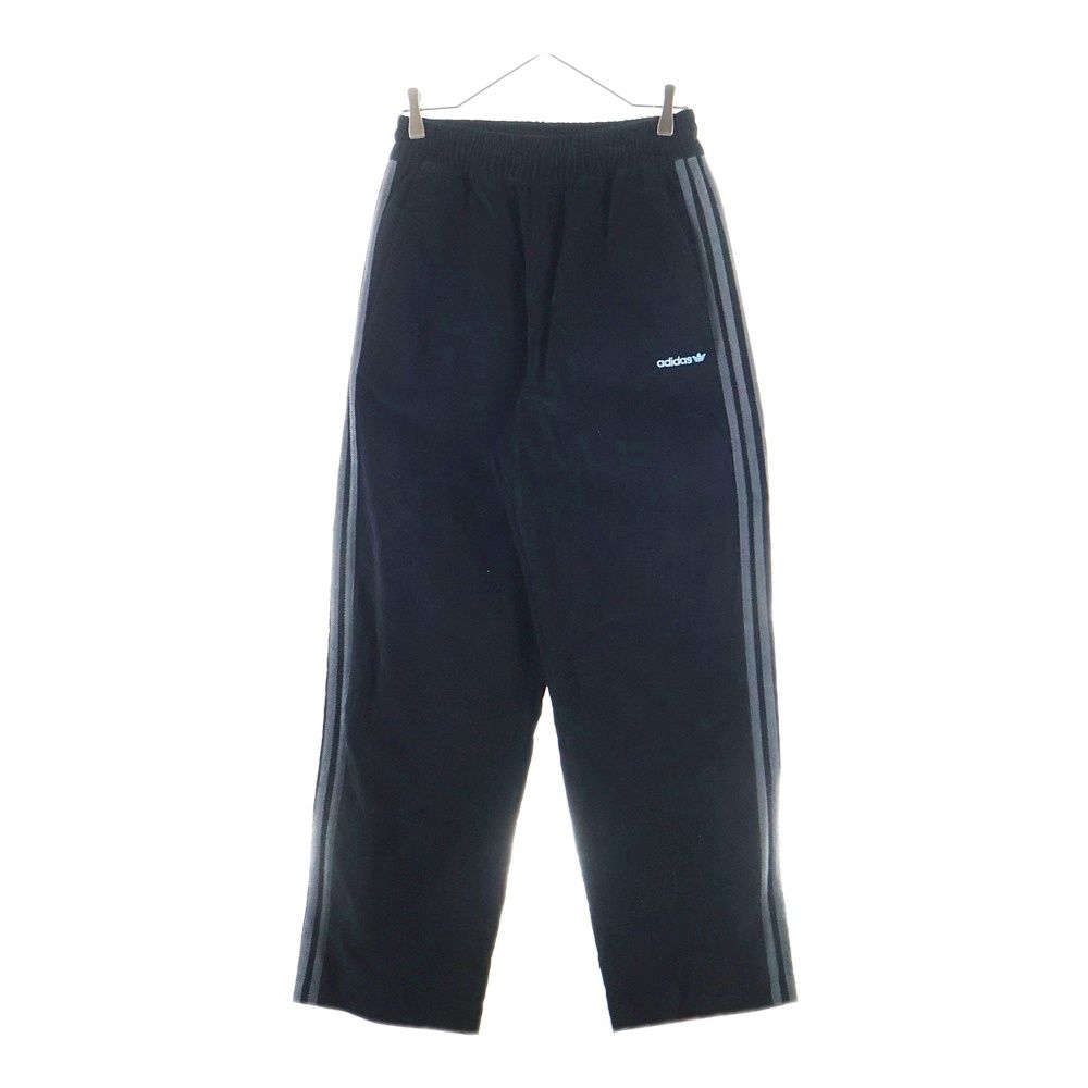 adidas (アディダス) コーデュロイ サイドライン トラック パンツ ブラック JX3107 938011