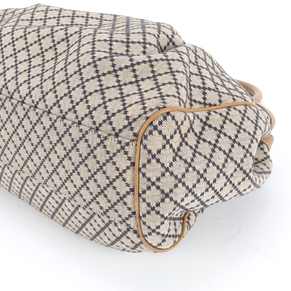 極美品 グッチ ディアマンテ スーキー 211944 レザー キャンバス