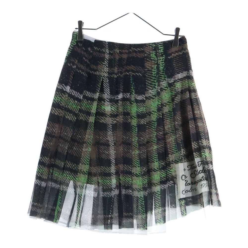 Acne Studios アクネ ストゥディオズ 総柄レーヨンスカート FN-WN- レディース ブラウン グリーン