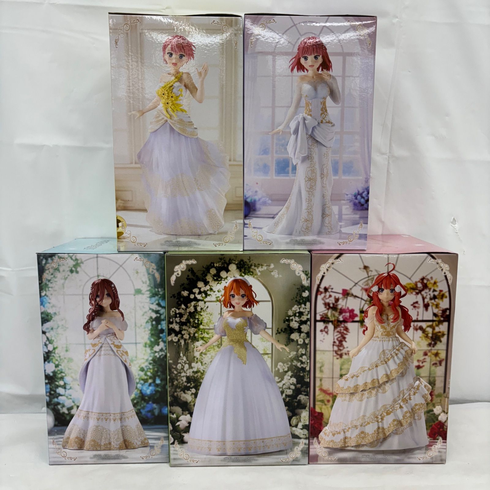 未開封 五等分の花嫁 アニメ原画展ver. フィギュア 5個セット LFQ103