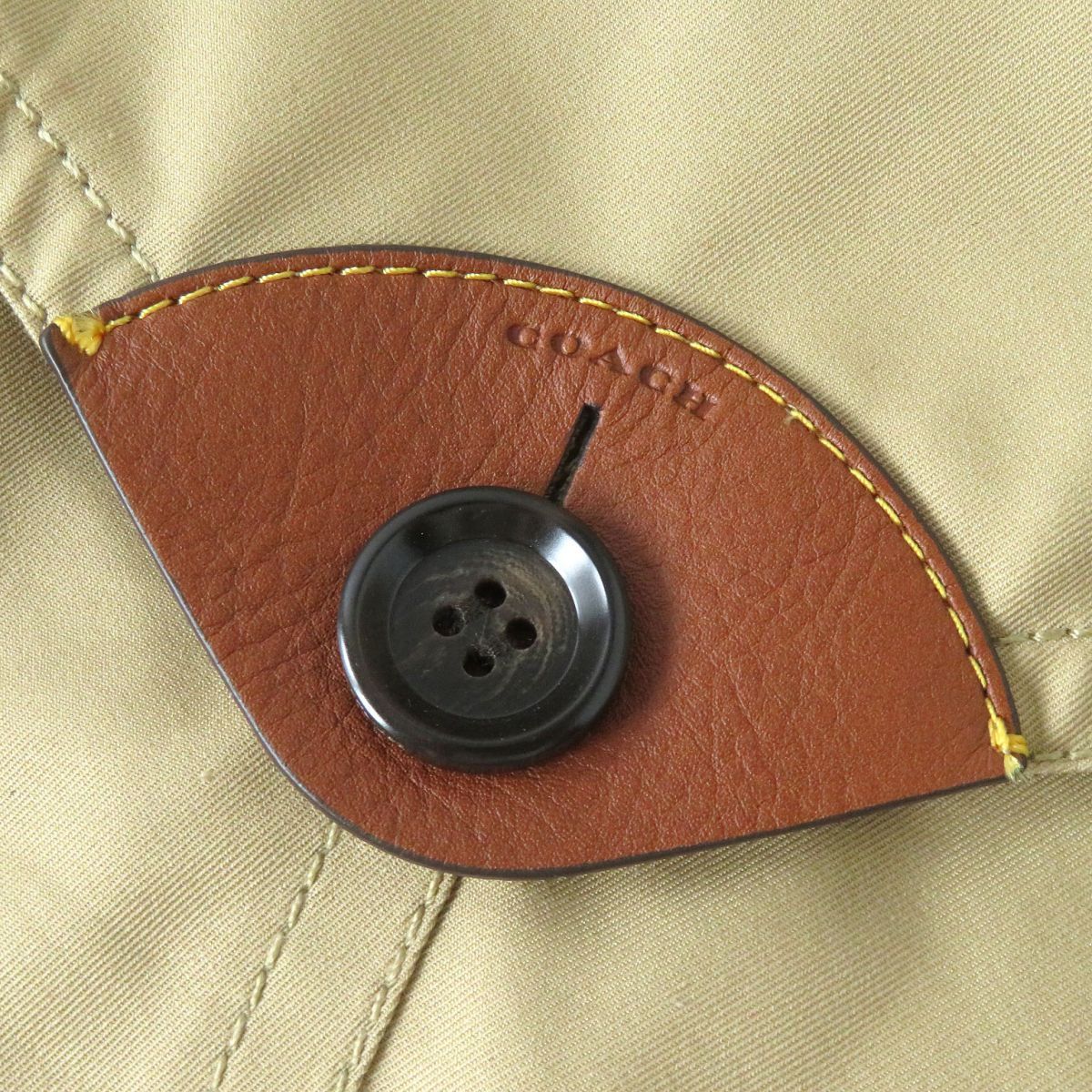 未使用品△定価176000円 正規品 COACH コーチ F76255 襟ムートン