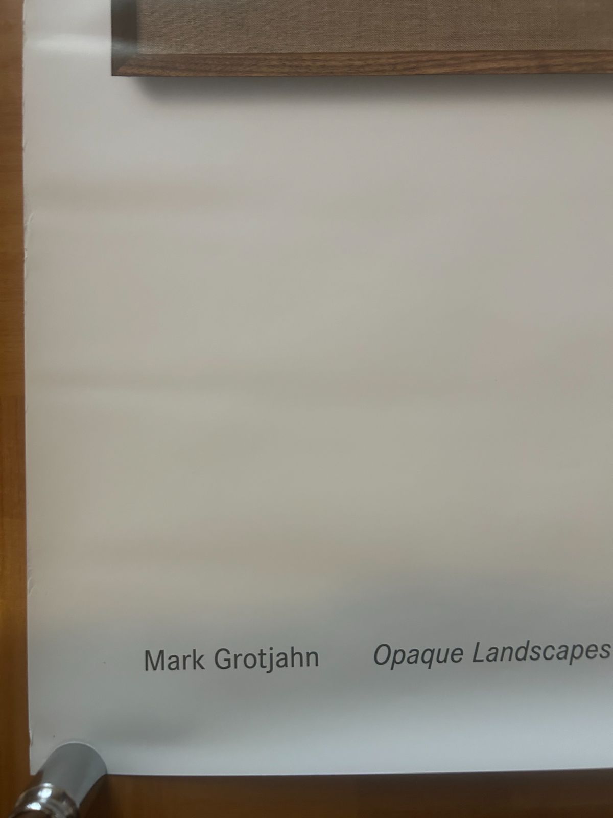 Mark Grotjahn マーク・グロッチャン / 2024年 展覧会 オリジナル