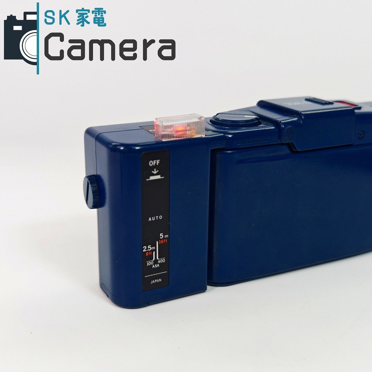 中古】 OLYMPUS XA2 D.ZUIKO 35mm F3.5 A11 ストロボ付 ブルー